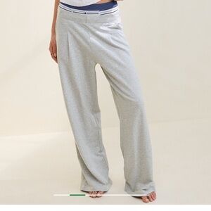 Aerie Lightweight New Heights Fleece Trousers size Large Long